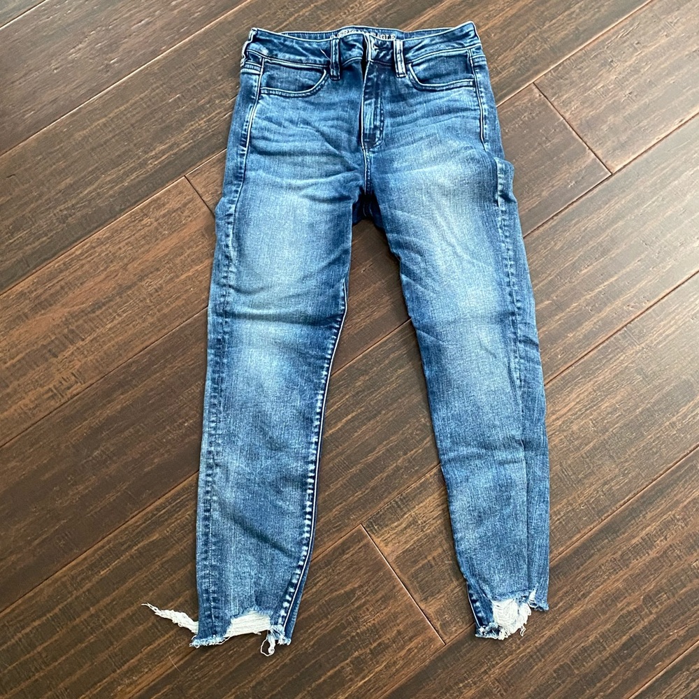 AE JEGGING CROP JEANS